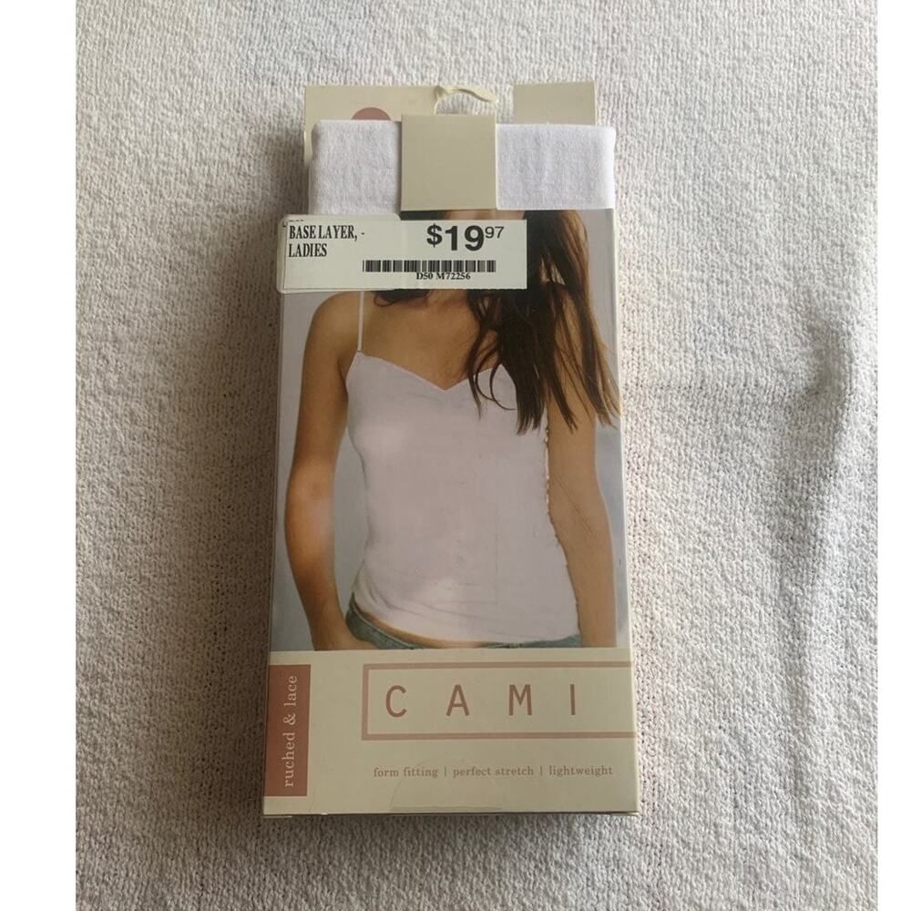 Women's Cami White L/XL New NOS Base Layer - Blue Star Clothing